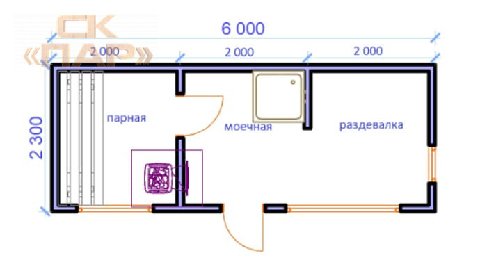 Мобильная баня «Исеть»